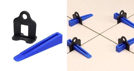 Guolich - 2 Lève-plaques / Système De Nivellement Pour Carrelage Et Meubles - Capacité 400kg (200kg Par Unité), Hauteur Réglable 0-18cm - Acier Renforcé, Pour Sols, Fenêtres, Armoires